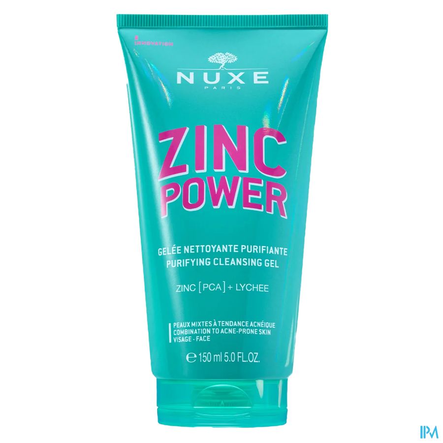 Nuxe Zinc Power Purifying Cleansing Gel 150ml 3