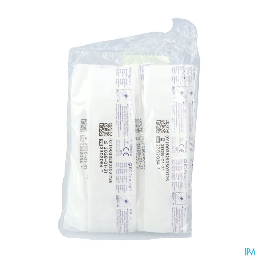 Bd Seringue Tuberculine 1ml Luer Centrique 10 Bd Seringue Tuberculine 1ml Luer Centrique 10