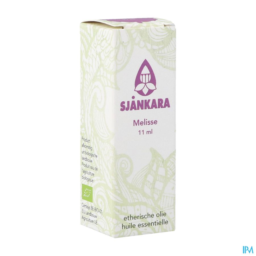 Sjankara Melisse 100% Huile Ess. Bio 11ml Sjankara Melisse 100% Huile Ess. Bio 11ml