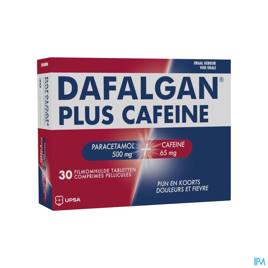 Dafalgan Plus Cafeine 500mg/65mg Filmomh Tabl 30 Dafalgan Plus Cafeine 500mg/65mg Filmomh Tabl 30