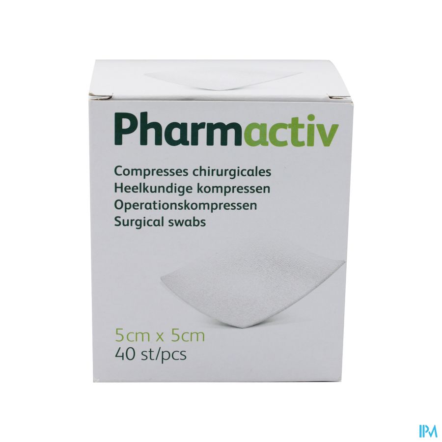 Careway Steriele Kompressen 8pl 5x5cm 40 Careway Steriele Kompressen 8pl 5x5cm 40