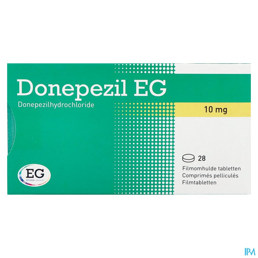 Donepezil EG 10,0Mg Filmomh Tabl 28X10,0Mg 2
