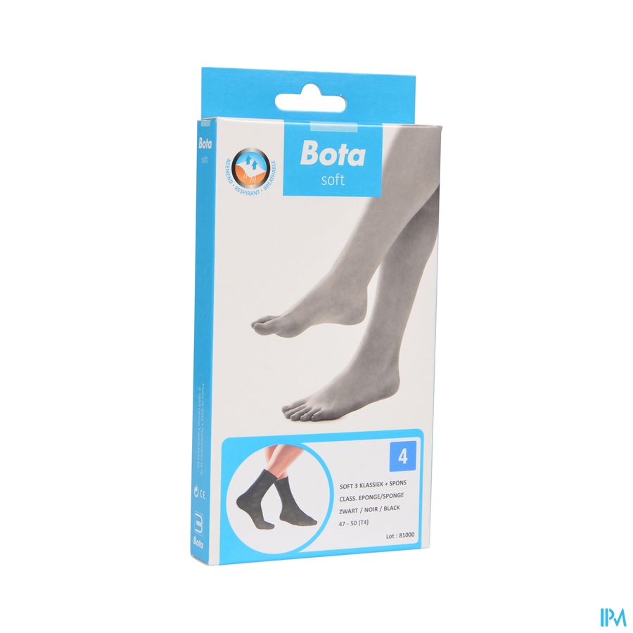 Bota Soft 3 Klassiek+spons Zwart 4 47-50 Bota Soft 3 Klassiek+spons Zwart 4 47-50