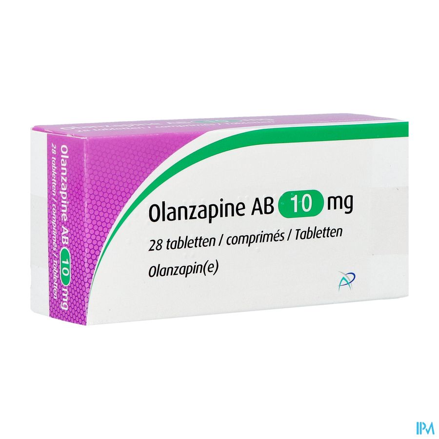 Olanzapine Ab 10,0mg Comp 28 Olanzapine Ab 10,0mg Comp 28