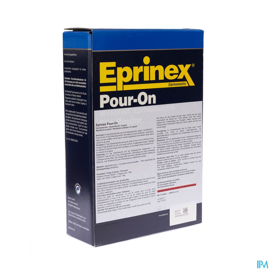 Eprinex Sol Pour-on 1000ml Pip Eprinex Sol Pour-on 1000ml Pip