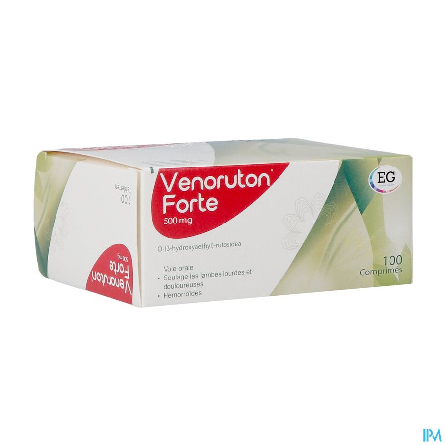 Venoruton Forte Impexeco 100 X 500mg Pip Venoruton Forte Impexeco 100 X 500mg Pip