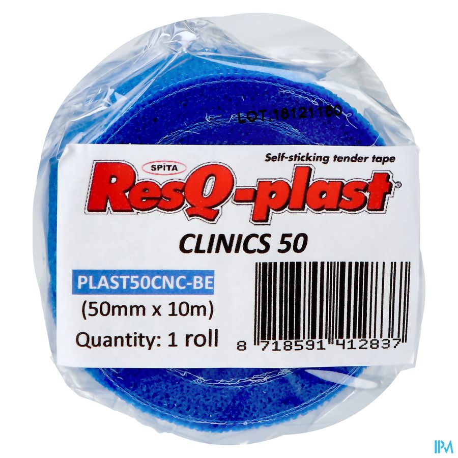 Resq-plast Clinics 10mx50mm Blauw 1 1