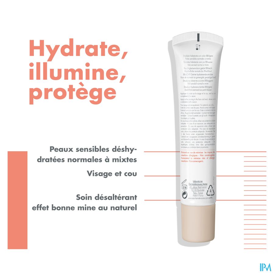 Avene Hydrance Bb Legere Tube 40ml 16