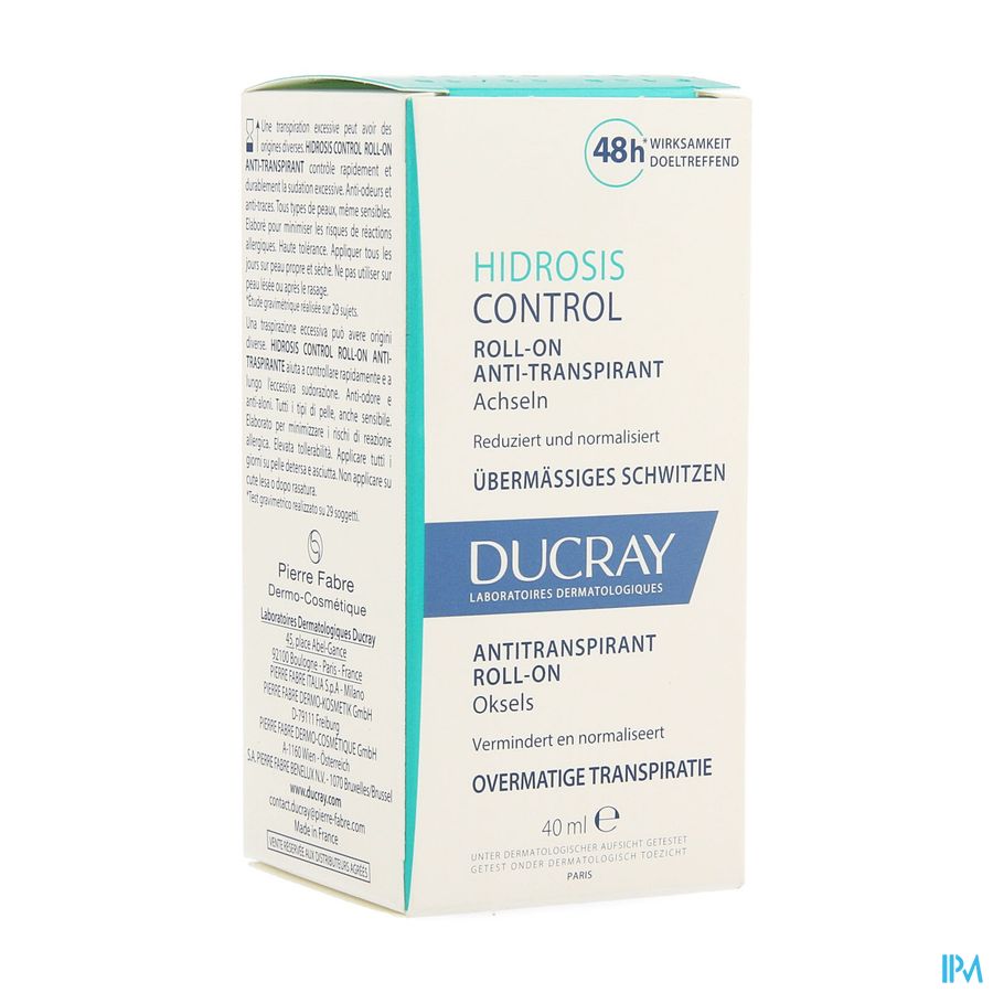 Ducray Hidrosis Control Roll-on 40ml