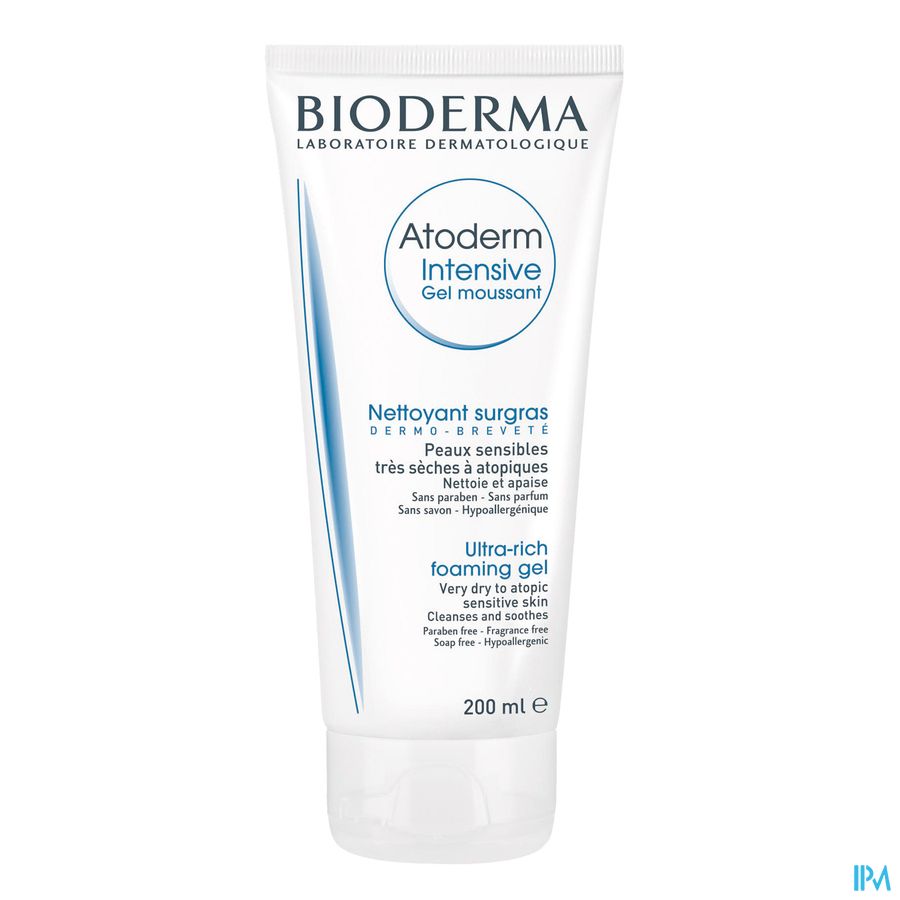Bioderma Atoderm Intensive Schuimende Gel Nf 200ml Bioderma Atoderm Intensive Schuimende Gel Nf 200ml