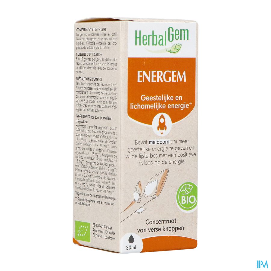 Herbalgem Energem Bio 30ml