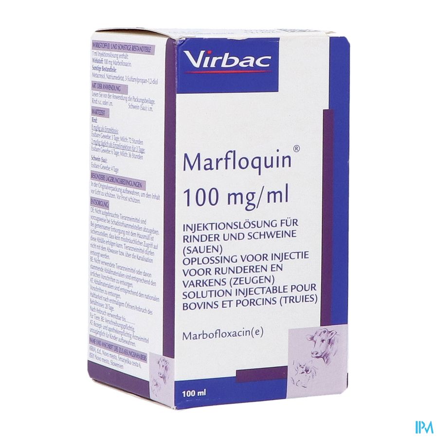 Marfloquin 100mg/ml Opl Inj 100ml Marfloquin 100mg/ml Opl Inj 100ml