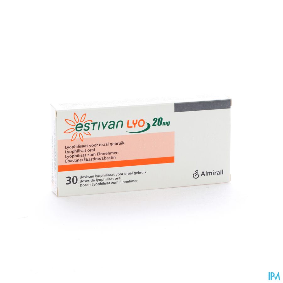 Estivan Lyo 20mg Dos Lyo 30 X 20mg 1