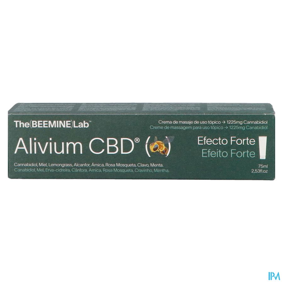 Beemine Lab Alivium Cbd Cr Massage Chaud&froid75ml 3