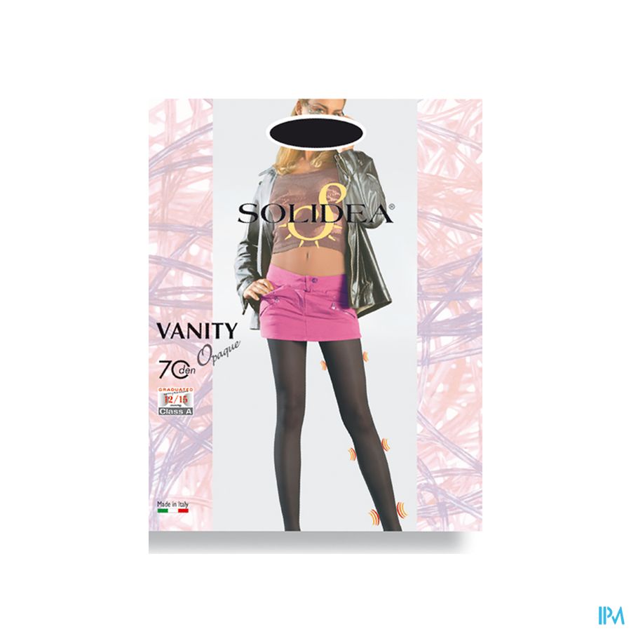 Solidea Collant Vanity 70 Opaque Granata 3-ml