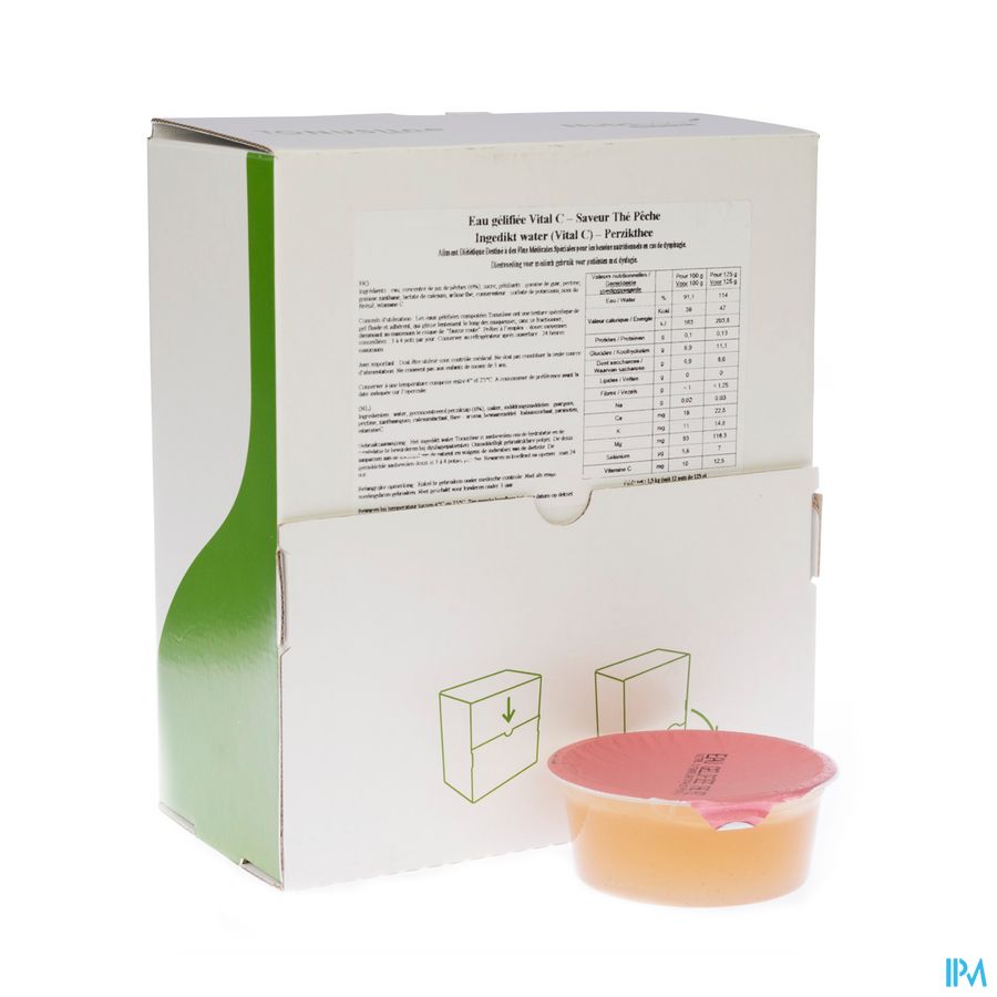 Gelwater Vital C Perzikthee 12x125ml Gelwater Vital C Perzikthee 12x125ml