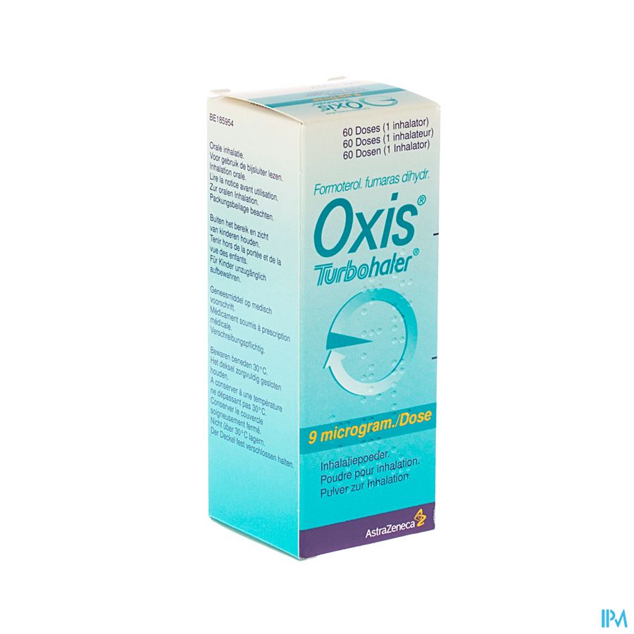 Oxis Turbohaler 9,0 Mcg Inhal 60 Dos