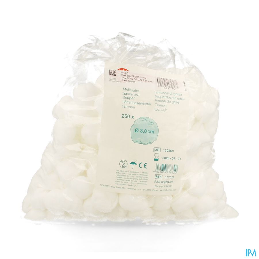 Noba Tampons De Gaze Diam. 30mm Noba Tampons De Gaze Diam. 30mm