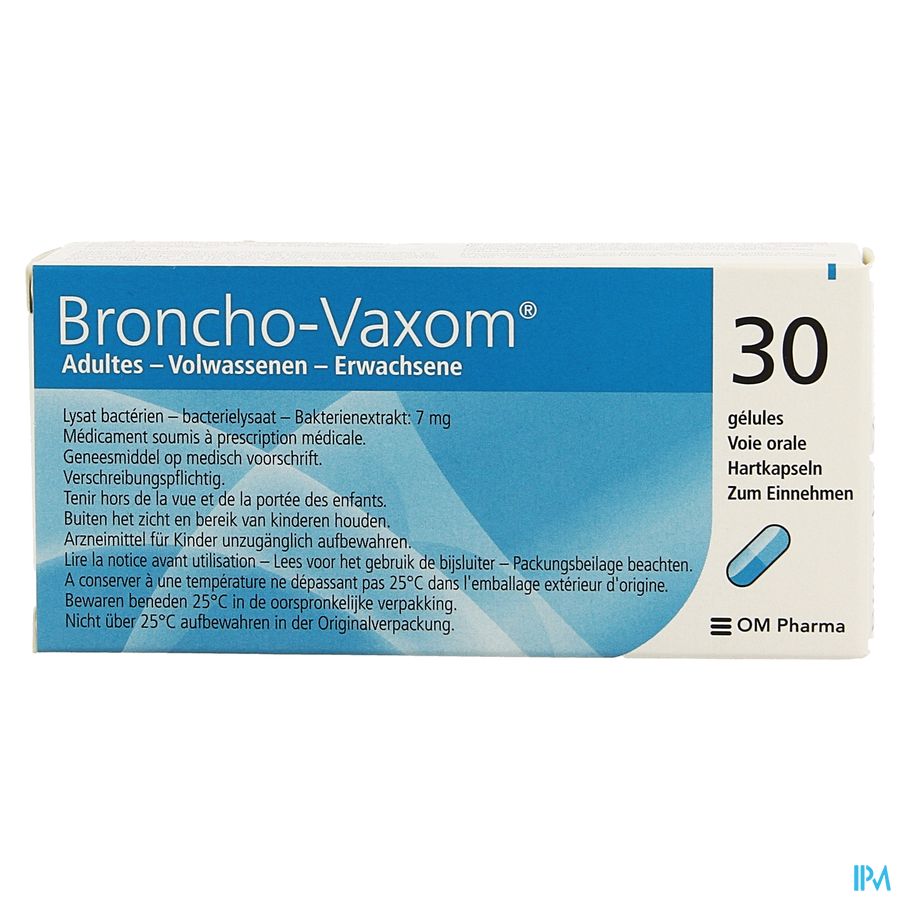 Broncho Vaxom Caps Pi Pharma 30 X 7,0mg Pip 3