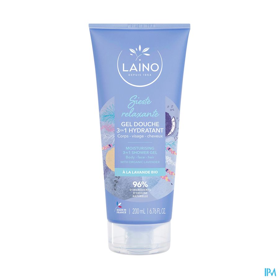 Laino Gel Douche 3en1 Lavande 200ml Laino Gel Douche 3en1 Lavande 200ml