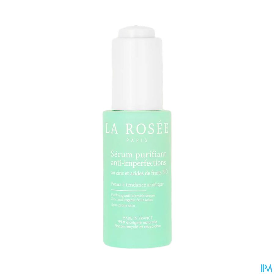 La Rosee Zuiv.serum T/onzuiv.zn&fruitzuren.bio30ml La Rosee Zuiv.serum T/onzuiv.zn&fruitzuren.bio30ml