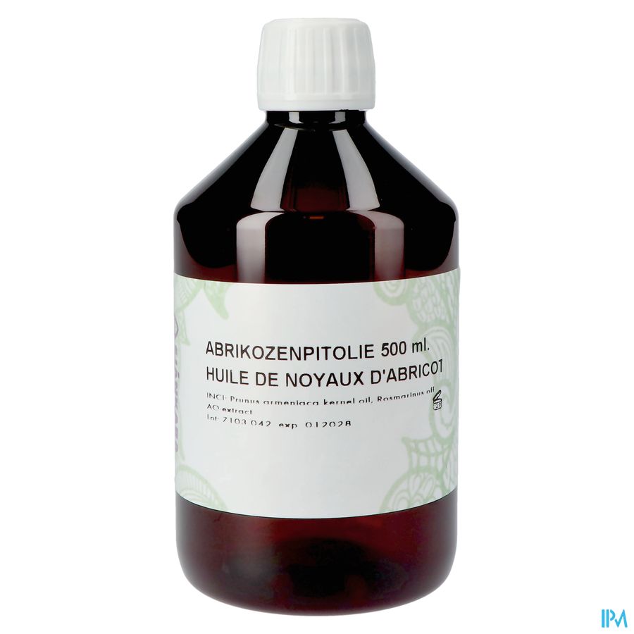 Sjankara Abrikozenpit Plant. Olie 500ml 1