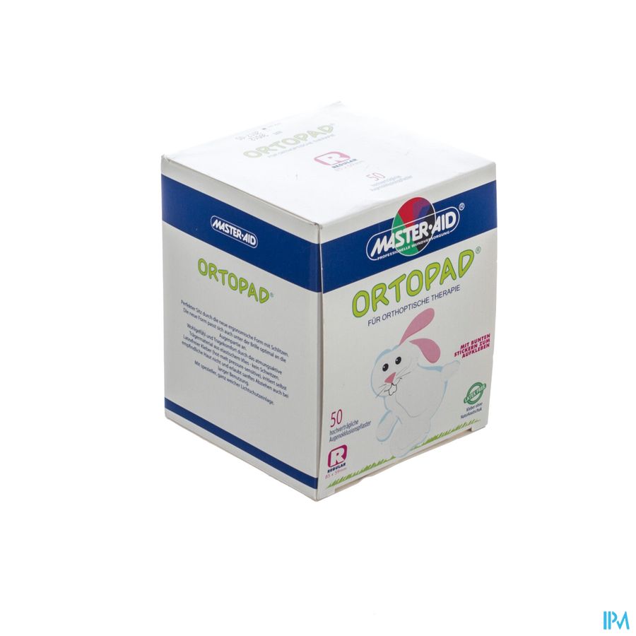 Ortopad Wit Regular Oogpleister 50