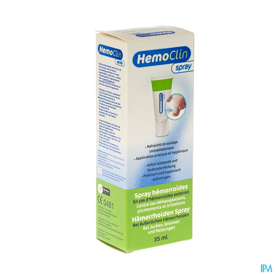 Hemoclin Spray Hemorroides 35ml Hemoclin Spray Hemorroides 35ml