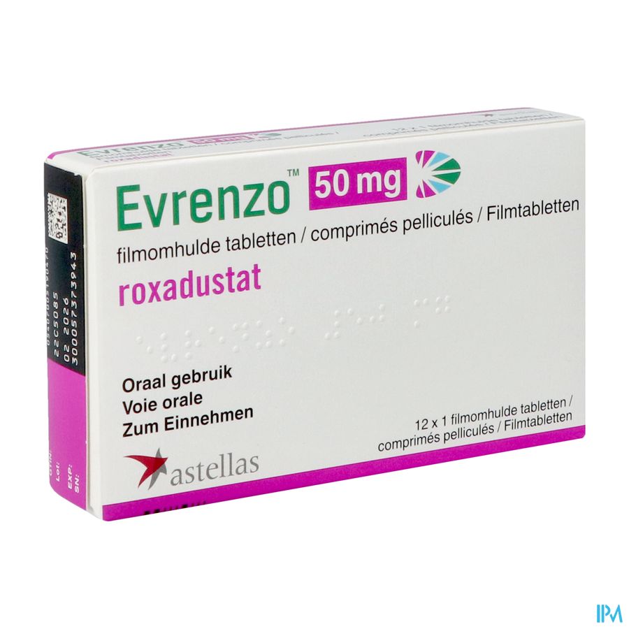 Evrenzo 50mg Filmomh Tabl 12 X 1 Evrenzo 50mg Filmomh Tabl 12 X 1