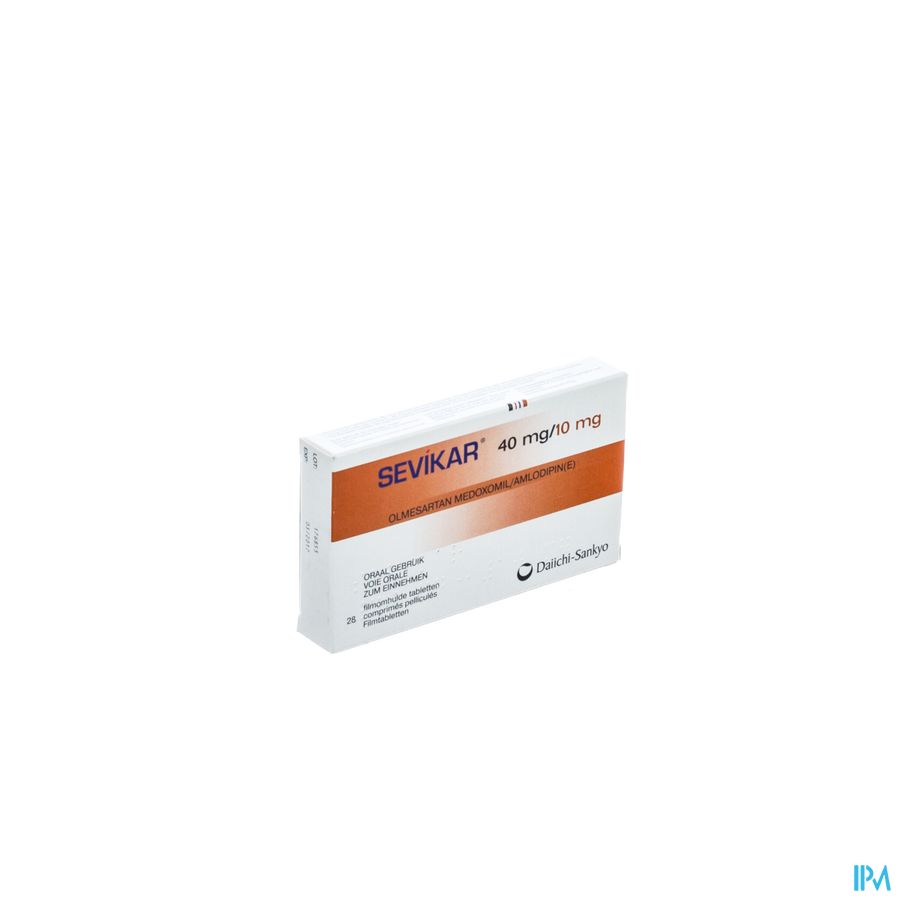 Sevikar 40mg/10mg Filmomh Tabl 28 Sevikar 40mg/10mg Filmomh Tabl 28