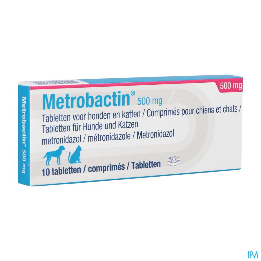 Metrobactin 500mg Chien Chat Comp 10