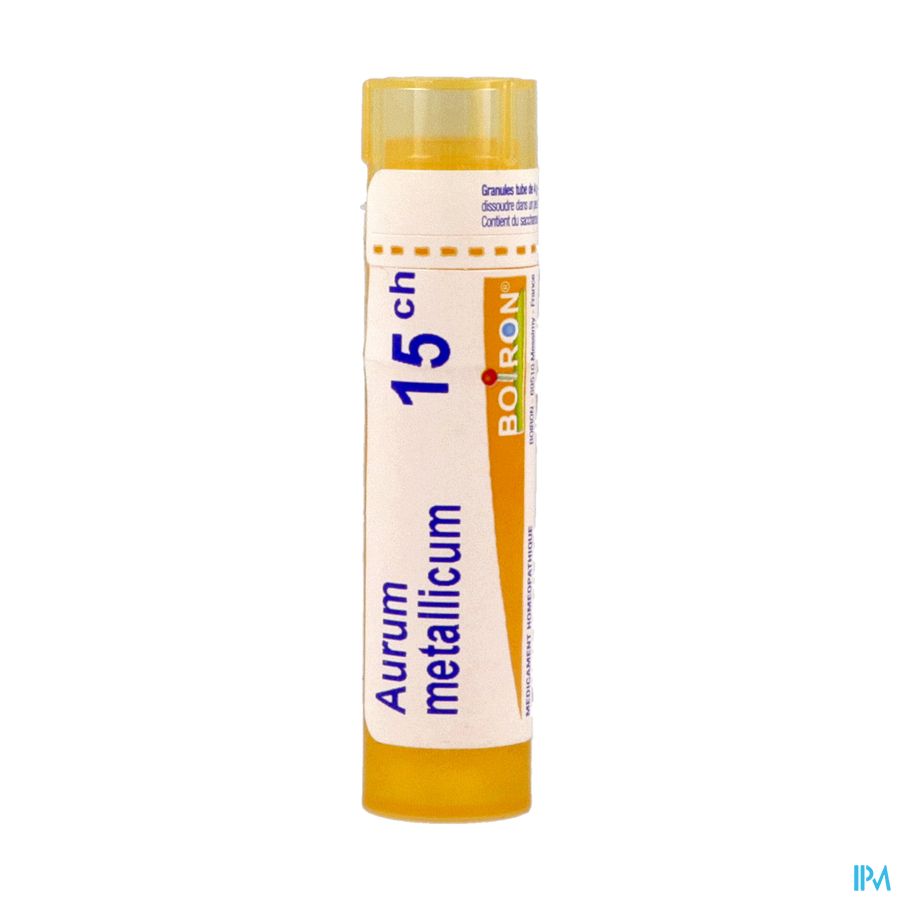 Aurum Metallicum 15ch Gr 4g Boiron Aurum Metallicum 15ch Gr 4g Boiron