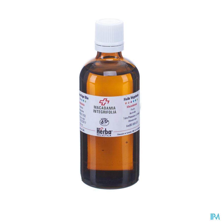 Macadamia Integr. Herba Helv. Hle Veg. 100ml Macadamia Integr. Herba Helv. Hle Veg. 100ml