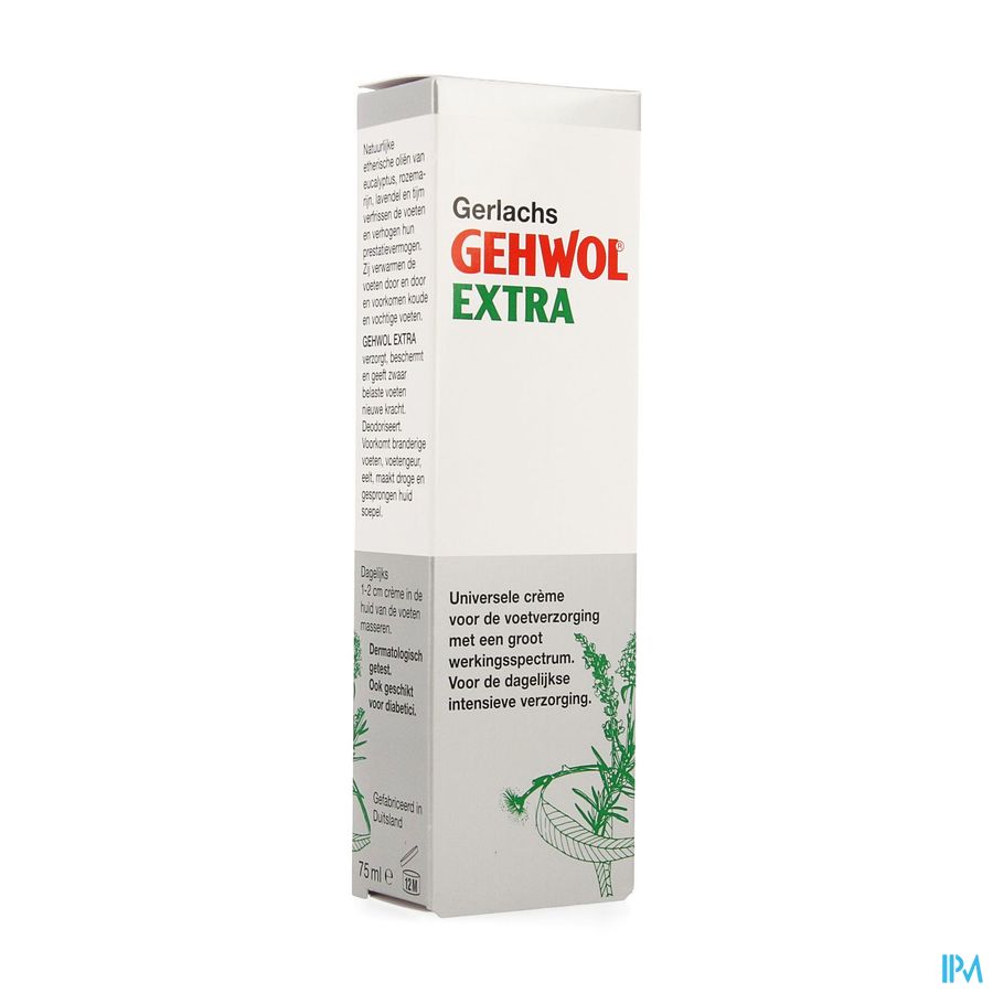 Gehwol Voetcreme Extra 75ml Consulta Gehwol Voetcreme Extra 75ml Consulta