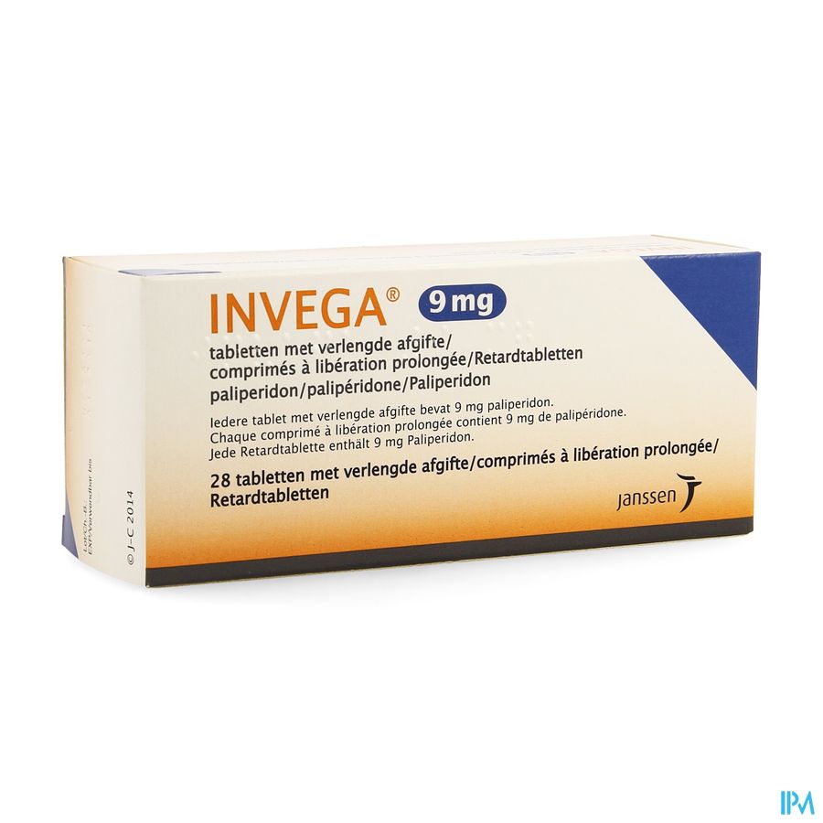 Invega Tabl Retard 28 X 9mg Invega Tabl Retard 28 X 9mg