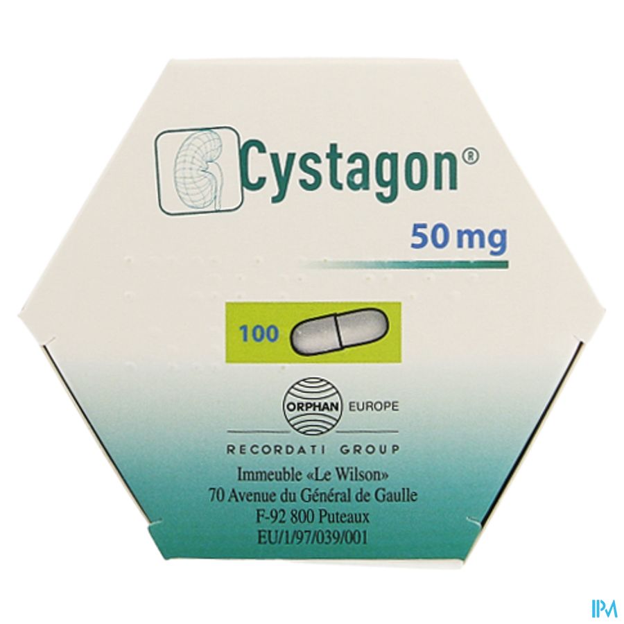 Cystagon Caps 100 X 50mg 1