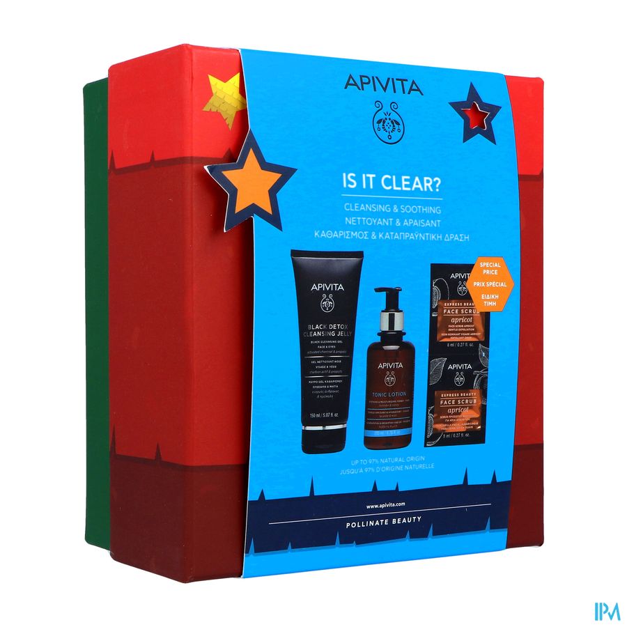 Apivita Is It Clear Cleans.sooth.150ml 200ml 2x8ml