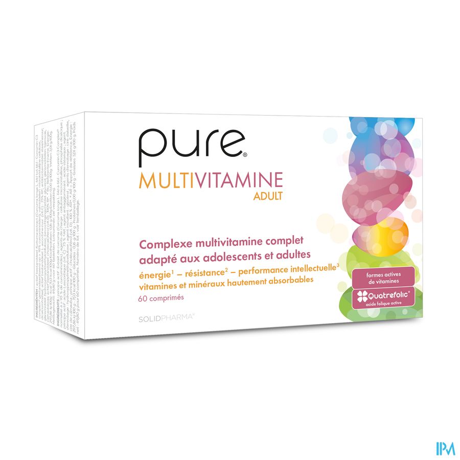 Pure Multivitamine Adult Comp 60 Pure Multivitamine Adult Comp 60