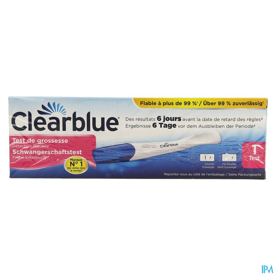 Clearblue Early Vision Stick Zwangerschapstest 1 1
