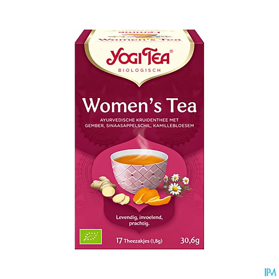 Yogi Thee Women's Tea Bio Sach 17