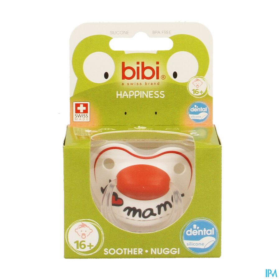 Bibi Sucette Hp Dental I Love Mama +16m