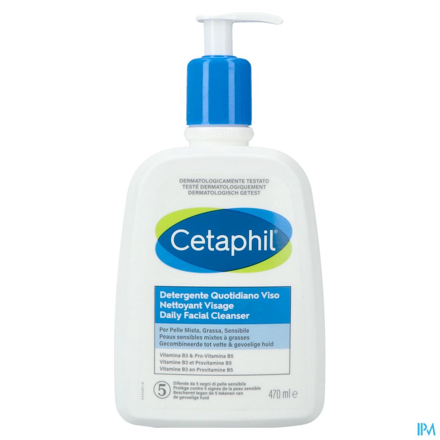 Cetaphil Nettoyant Visage Fl 470ml 1