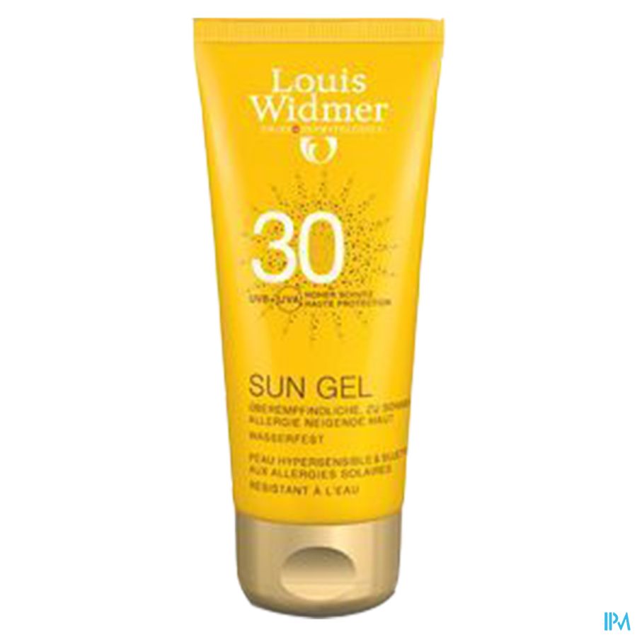 Widmer Sun Gel Ip30 N/parf Tube 100ml Widmer Sun Gel Ip30 N/parf Tube 100ml