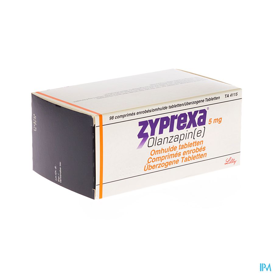 Zyprexa 5mg Omhulde Tabl 98 X 5mg Zyprexa 5mg Omhulde Tabl 98 X 5mg