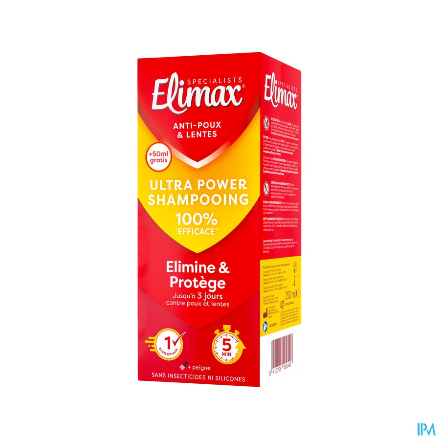 Elimax Shampoo A/poux Fl 250ml