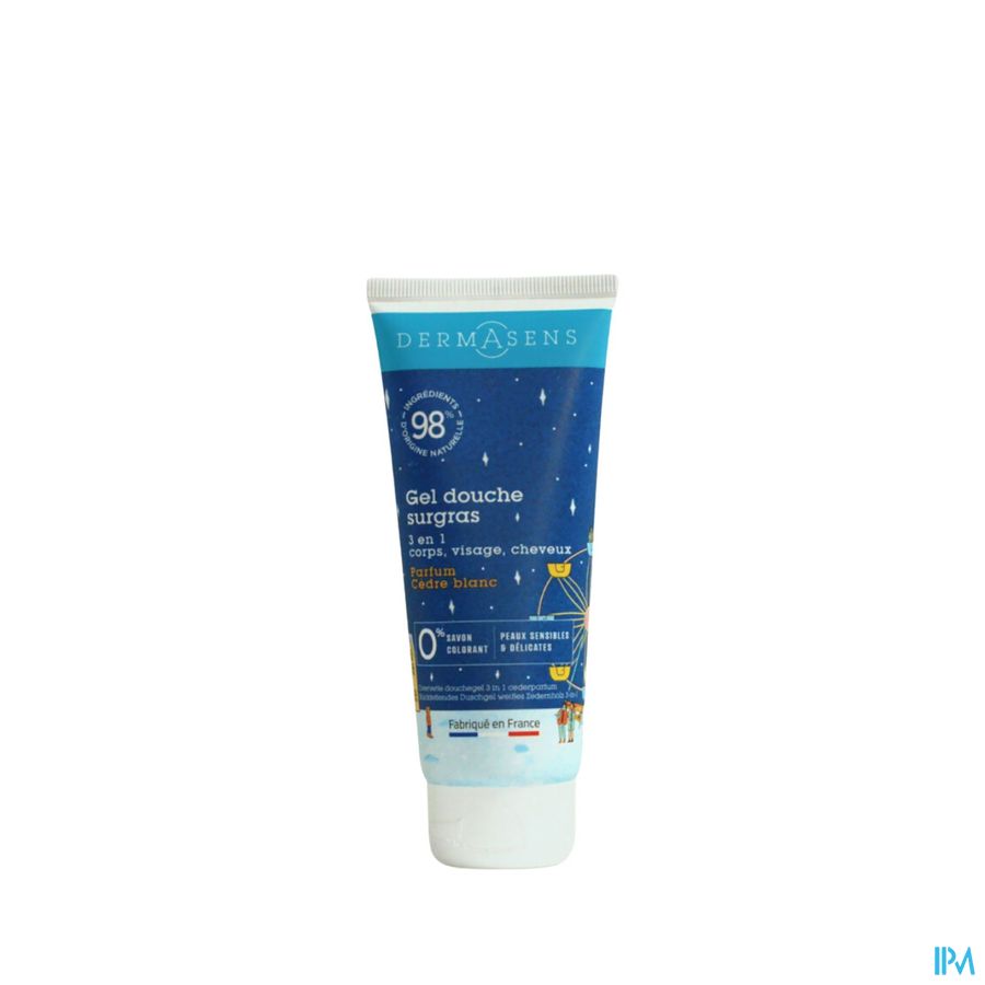 Marque V Dermasens Gel Dche Surgras Cedre 100ml