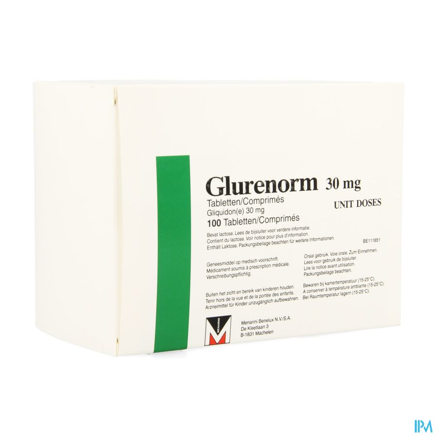 GLURENORM 100 TABL UD GLURENORM 100 TABL UD