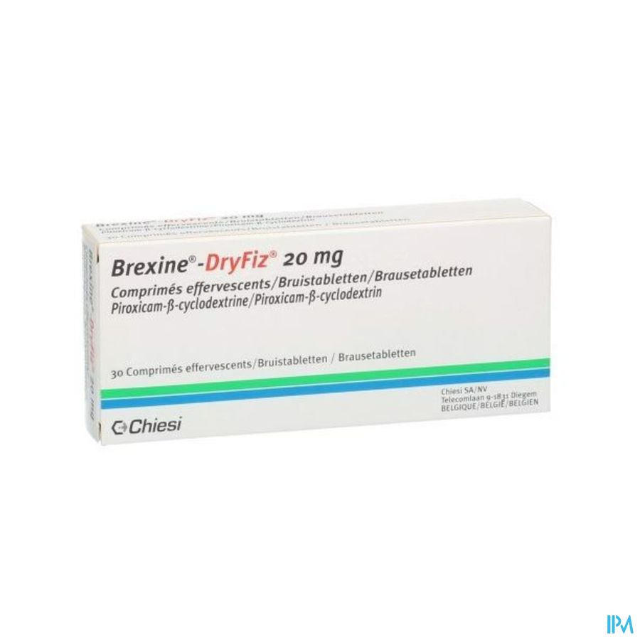 Brexine Dryfiz Chiesi Comp 30 X 20mg Brexine Dryfiz Chiesi Comp 30 X 20mg