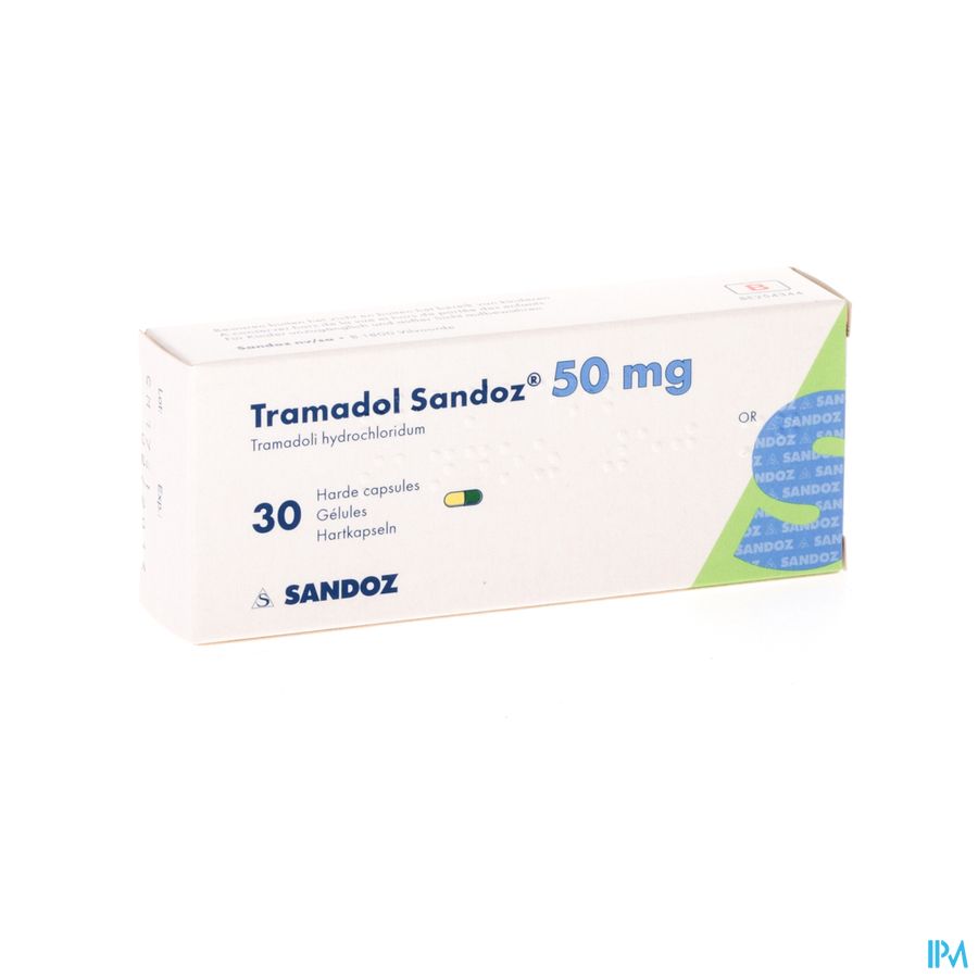 Tramadol 50 Sandoz Caps 30 X 50mg