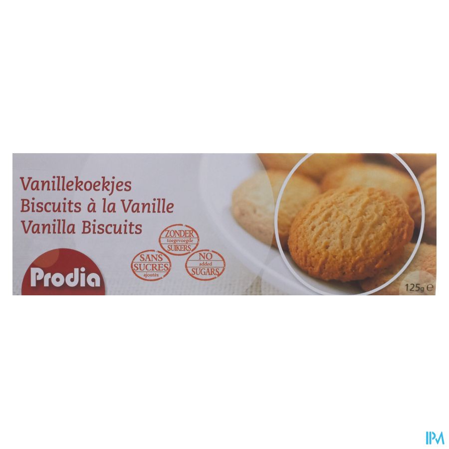 Prodia Vanillekoekje + Zoetstof 125g 6266 Revogan 2